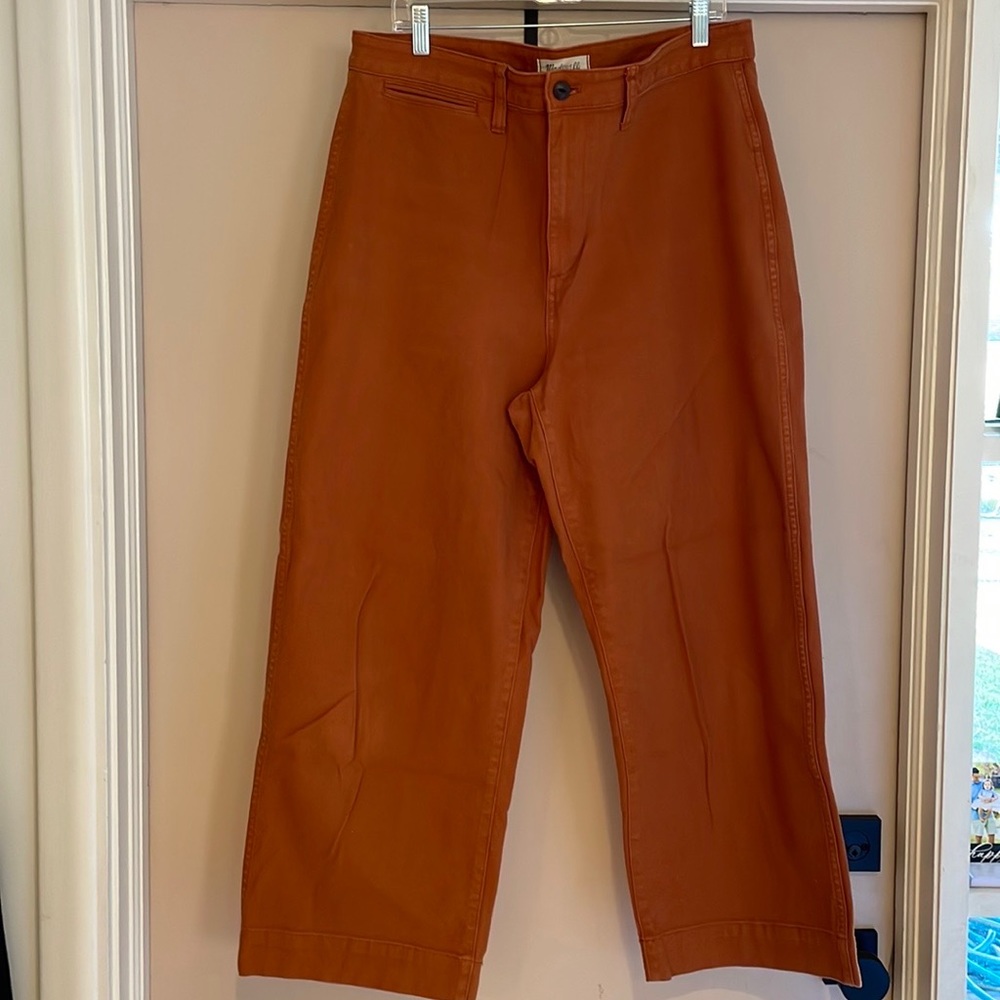 Madewell Curvy Slim Emmett Wide-leg Pants